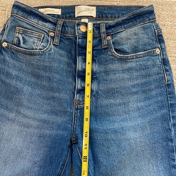 NWOT Universal Thread high rise 90s slim jeans women’s size 4 - Picture 3 of 8
